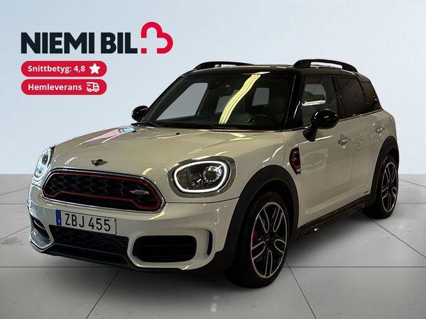 MINI JCW Countryman John Cooper Works ALL4 Drag H/K Pano Navi B-kamera S&V - 2018