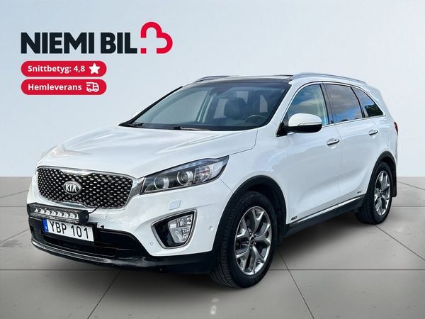 Kia Sorento 2.2 CRDi AWD Business 7-sits Drag Kamera Pano Navi S&V - 2016