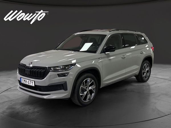 Skoda Kodiaq 2.0 TDI 4x4 200HK 7-Sits Sportline /Pano/Canton - 2022
