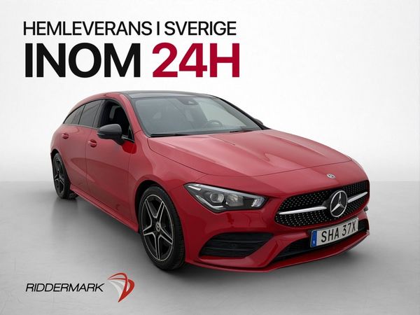 Mercedes CLA200 AMG Burmeister Endast 0,56l/mil Kamera - 2020