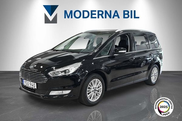 Ford Galaxy 2.0 TDCi 210hk Aut Business 7-sits D-värm Drag Adaptiv - 2017