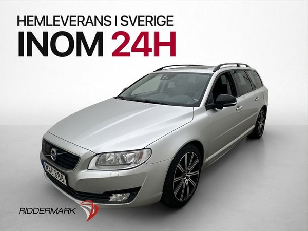 Volvo V70 D4 Dynamic Sport Taklucka Värm Skinn Drag BLIS - 2015