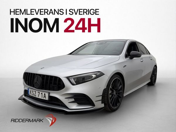 Mercedes A35 AMG 4M 306hk Pano Burmester Navi Kamera - 2020