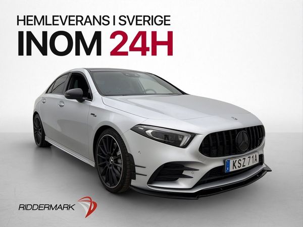 Mercedes A35 AMG 4M 306hk Pano Burmester Navi Kamera - 2020