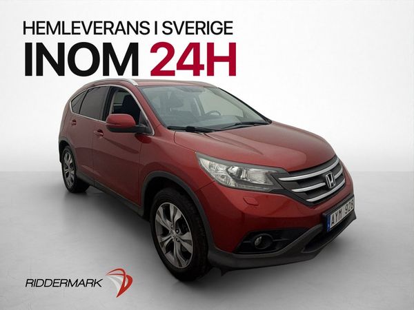 Honda CR-V 2.2 i-DTEC 4WD Lifestyle Halvskinn Kamera Drag - 2013