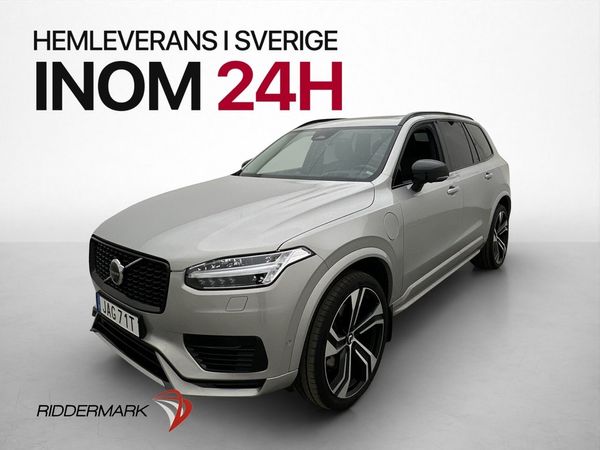 Volvo XC90 T8 AWD 456hk Ultimate Dark 7-Sits B&W Pano Drag - 2023