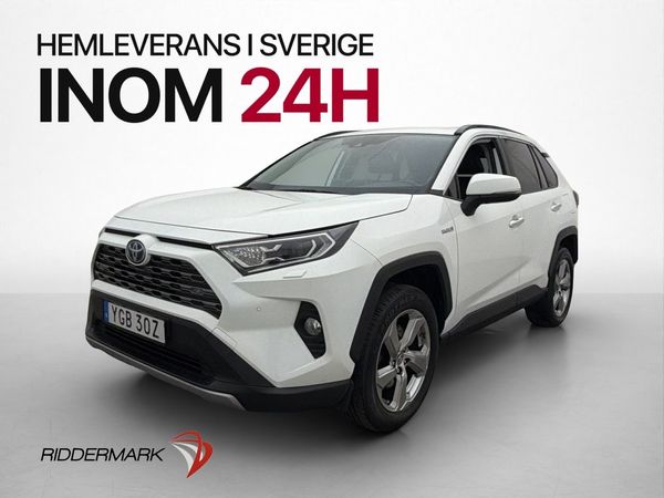 Toyota RAV4 Hybrid AWD-i Executive Drag Skinn Kamera Adaptiv - 2021