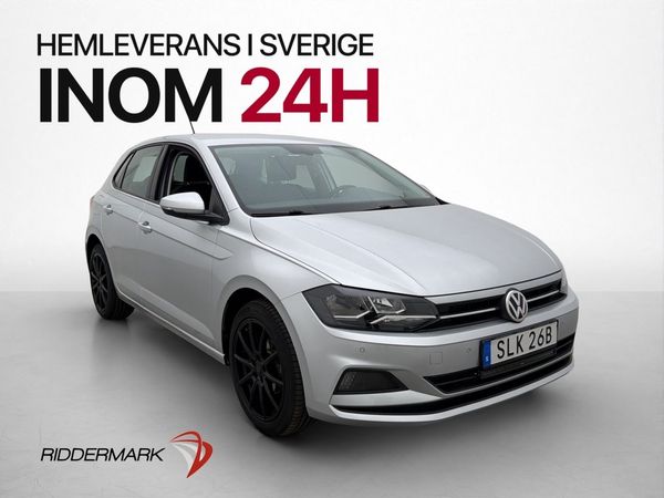 Volkswagen Polo 1.0 TSI 95hk P-Sensorer Bluetooth Två-Bruk - 2020