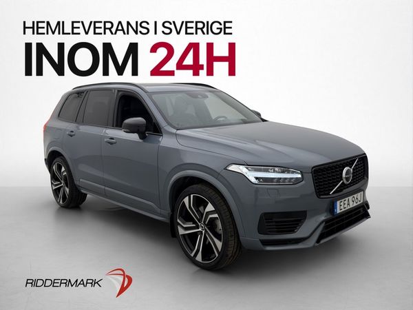 Volvo XC90 Recharge T8 AWD R Design 7-Sit B&W Pano Drag Luft - 2022