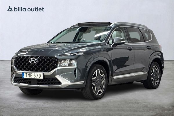 Hyundai Santa Fe PHEV Advanced 7-sits 265hk Panorama Navi Drag KRELL 360 - 2021