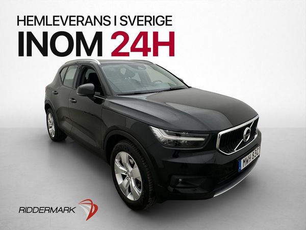 Volvo XC40 T3 163hk Momentum Adv Kam Navi Värm BLIS H-skinn - 2020