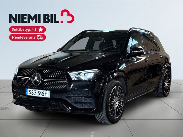 Mercedes GLE350 de 4M Aut AMG Line Kamera Cockpit Navi MOMS S&Vhjul - 2021