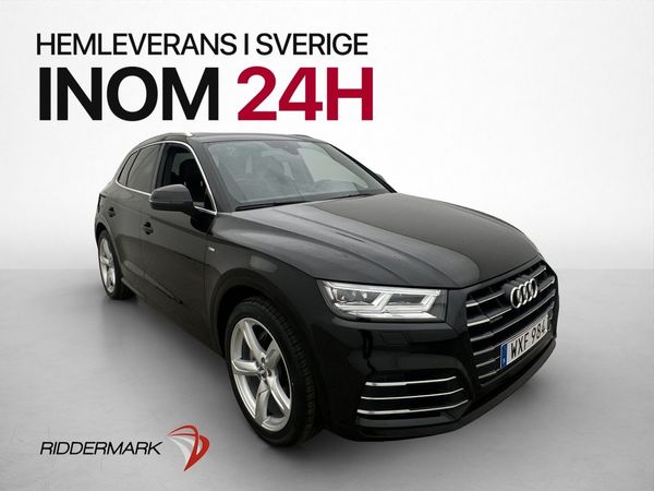 Audi Q5 55 TFSI e Q 367hk S-Line Panorama Luftfjädring Drag - 2020