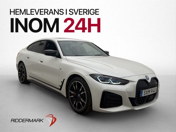BMW i4 M50 xDrive Gran Coupé Supercharged Dragkrok MOMS - 2024