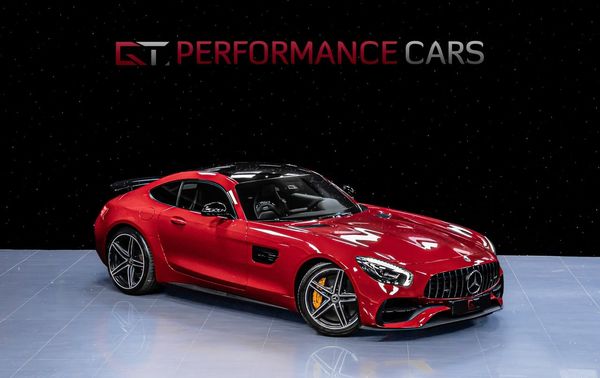 Mercedes AMG GT C Coupé Keramiska Dynamik+ Bakaxelstyrning Bur Night-P - 2018