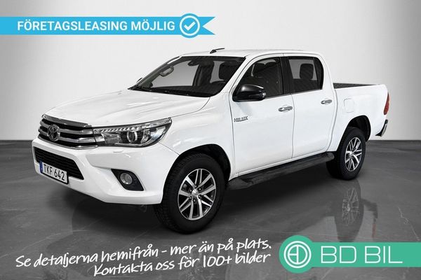 Toyota Hilux 2.4 AWD Premium Läder Värmare Backkamera LEASINGKALKYL - 2017