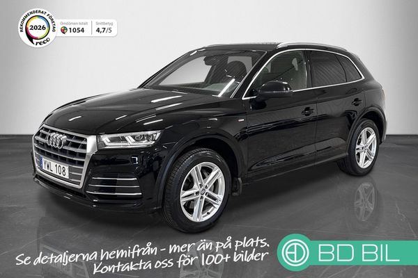 Audi Q5 2.0 TFSI 252HK Quattro S-Line Låga Mil Två Brukare Drag - 2018