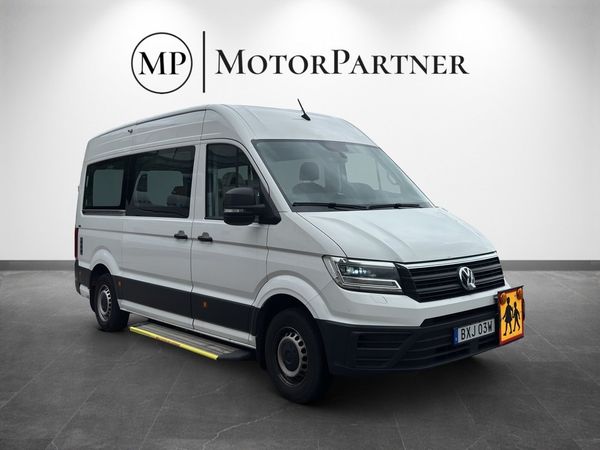 Volkswagen Crafter 35 2.0 TDI Färdtjänst 9 Sits Värmare Ramp MOMS - 2022