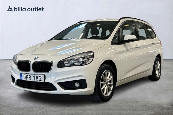 BMW 218 i Gran Tourer Advantage 7-sits 136hk Rattvärm P-sensor - 2016