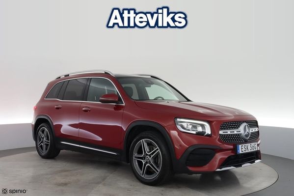 Mercedes GLB200 d 4MATIC 8G-DCT AMG-Line 7-Sits Nyservad - 2020