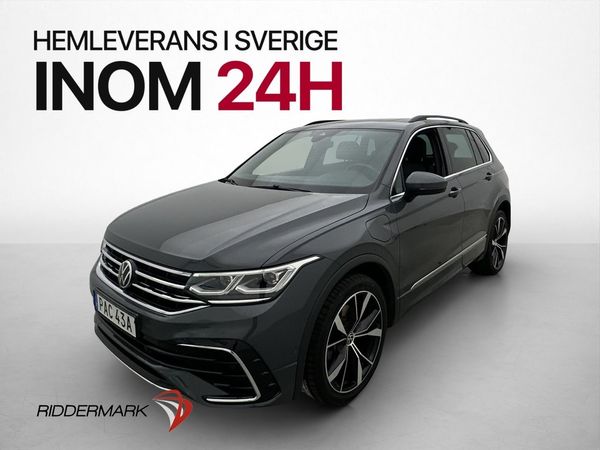 Volkswagen Tiguan eHybrid 245hk R Line 0,16l/mil Pano Drag - 2022