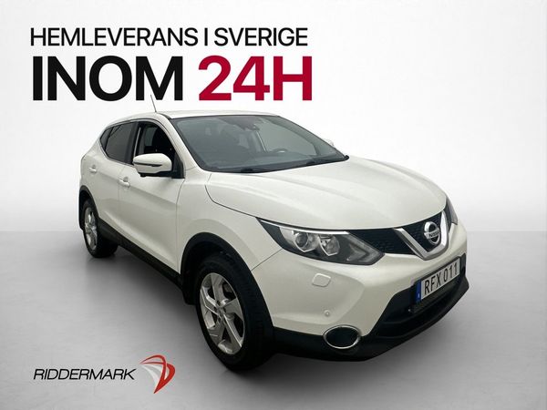 Nissan Qashqai 1.2 DIG-T N-Connecta Dragkrok 360° Navi - 2016