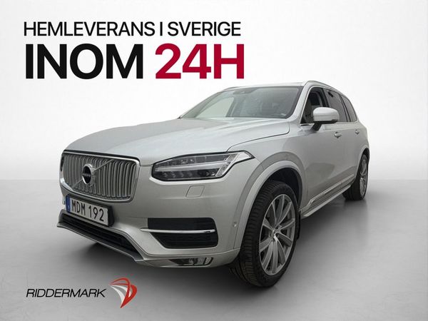 Volvo XC90 T5 AWD Inscription 7-Sits Drag Värm Kamera Skinn - 2018