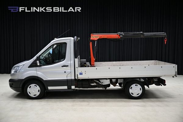 Ford Transit 2.2 TDCi 125HK Flak|Palfinger|Kranbil|Drag|EnÄgare|Moms - 2015