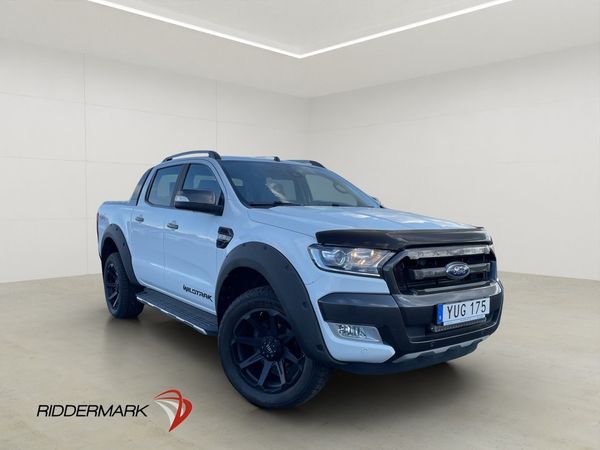 Ford Ranger Wildtrak 4x4 3.2 Värmare Drag Diff CARPLAY Moms - 2018