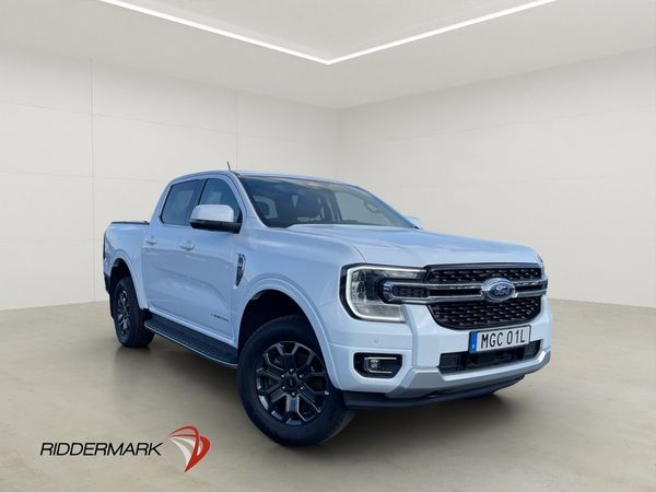 Ford Ranger Limited 2.0 e-4WD Värm Drag 360° CARPLAY MOMS - 2023