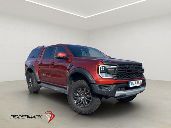 Ford Ranger Raptor 292hk 4x4 Cockpit B&O Kåpa CARPLAY Moms - 2023