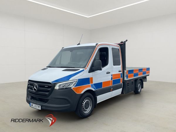 Mercedes Sprinter 315 FLAKBIL Värm Drag B-Kamera MOMS - 2023
