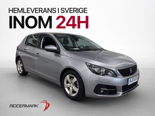 Peugeot 308 1.5 131hk Active M/K-Värm P-sensorer Bluetooth - 2020