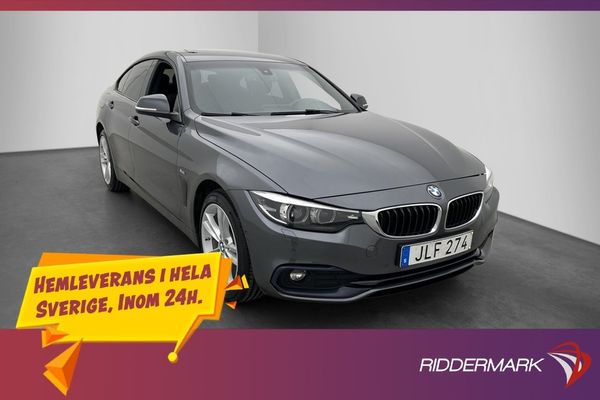 BMW 420 D xDrive Gran Coupé Sportline Dragkrok HiFi Kamera - 2018