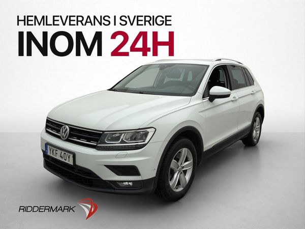 Volkswagen Tiguan TSI 4Motion 190hk Dragkrok Värmare Kamera - 2020