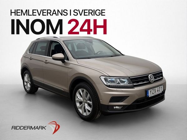 Volkswagen Tiguan 1.4 TSI 4M 150hk Cockpit Värm Kamera Drag - 2018