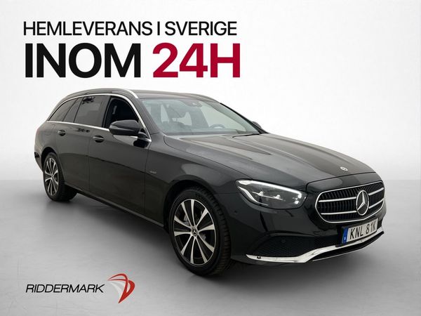 Mercedes E300 de 4M P-Värmare Wide B-Kamera Drag Navi - 2021