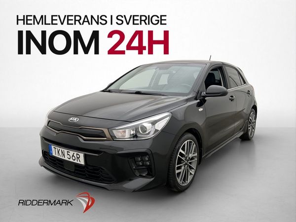 Kia Rio 1.0 T-GD Halvskinn Kamera CarPlay P-Sensor 0,51l/Mil - 2019