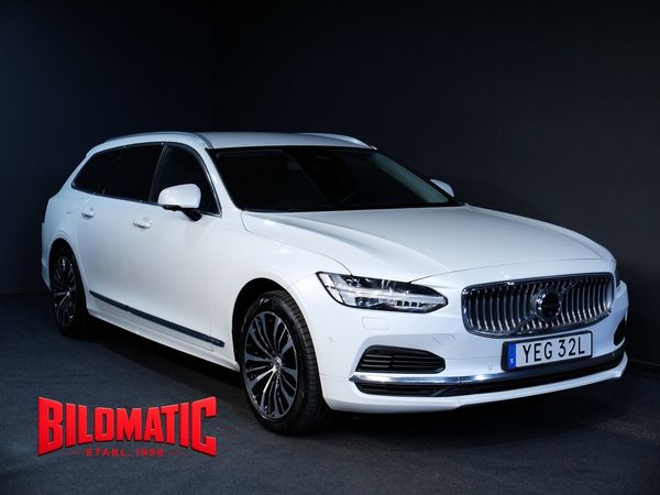Volvo V90 Recharge T6 AWD Aut Core 350HK Laddhybrid Drag V-hjul - 2023