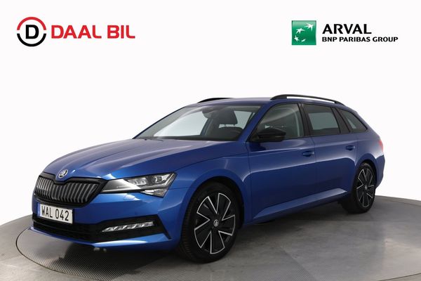 Skoda Superb iV 1.4 TSI 218HK STYLE BUSINESS DRAG B-KAMERA VÄRM NFC - 2023