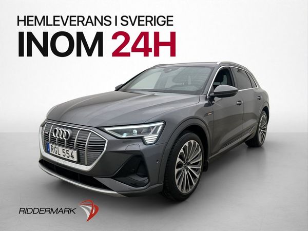Audi e-tron 55 Quattro S-line Pano HUD Drag Skinn 360° - 2022