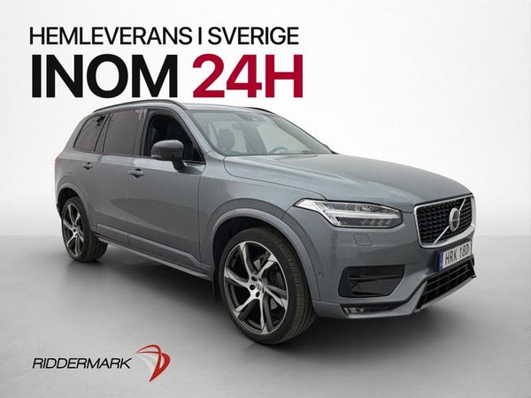 Volvo XC90 B5 AWD R-Design 7-sits Pano B&W 360° D-Värm Drag - 2020