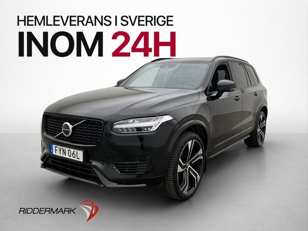Volvo XC90 T8 AWD R-Design 7-Sits Pano B&W 360° Värmare Drag - 2021