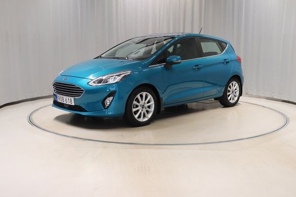Ford Fiesta 1,0 ecoboost 100hk Titanium Aut Drag Farhållare Sensore - 2018