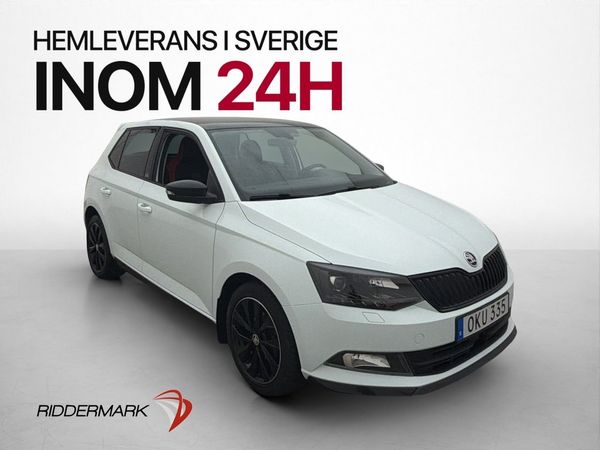 Skoda Fabia 1.2 TSI Monte Carlo Panoramatak Carplay 90hk - 2017