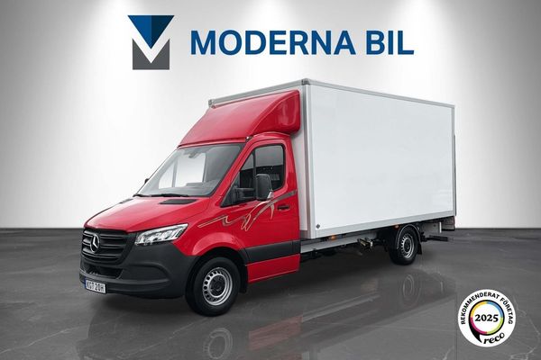 Mercedes Sprinter 317 CDI RWD Chassi BG-Lyft Moms D-värm CarPlay Nyservad - 2022