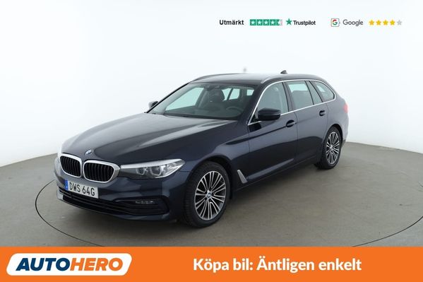 BMW 520 d xDrive Touring Sport line / CarPlay, Dragkrok - 2020