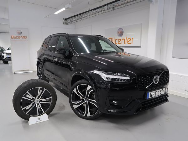 Volvo XC90 7-sits B5 AWD R-Design Pro Edition V-Däck ingår B&W-HUD - 2021
