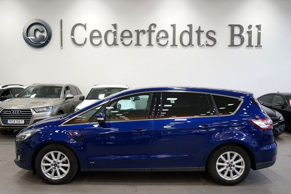 Ford S-Max 2.0 TDCi AWD 7-sits Business Drag Navi Sov-hjul Euro 6 - 2017