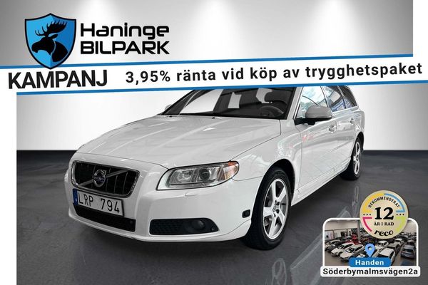 Volvo V70 T4F SUMMUM SUPERDEAL FRÅN 3.95% / GPS / AUTOMAT / SKINN - 2012